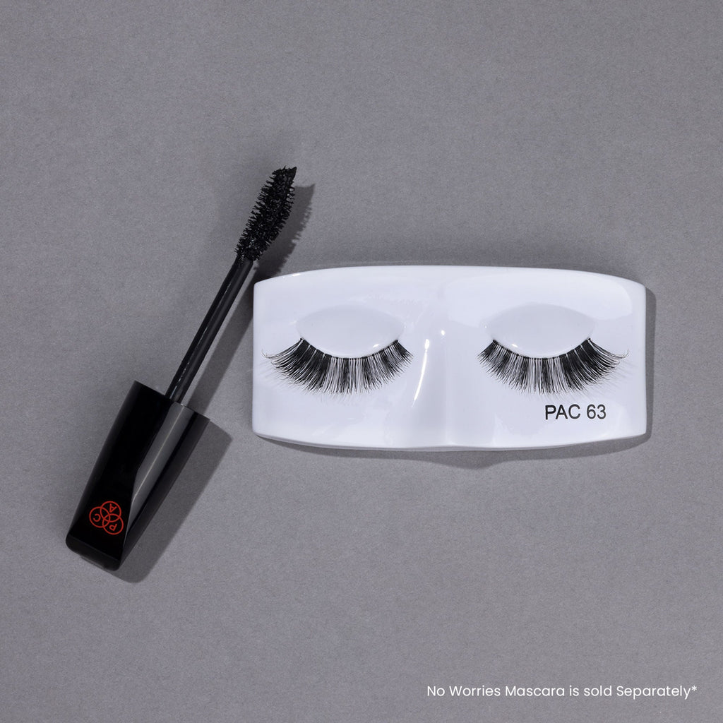 PAC Studio Tapered Lash 63 - Handmade Natural Looking, Reusable up to 12x, Seamlessly Blends with Lashes | Grocsy