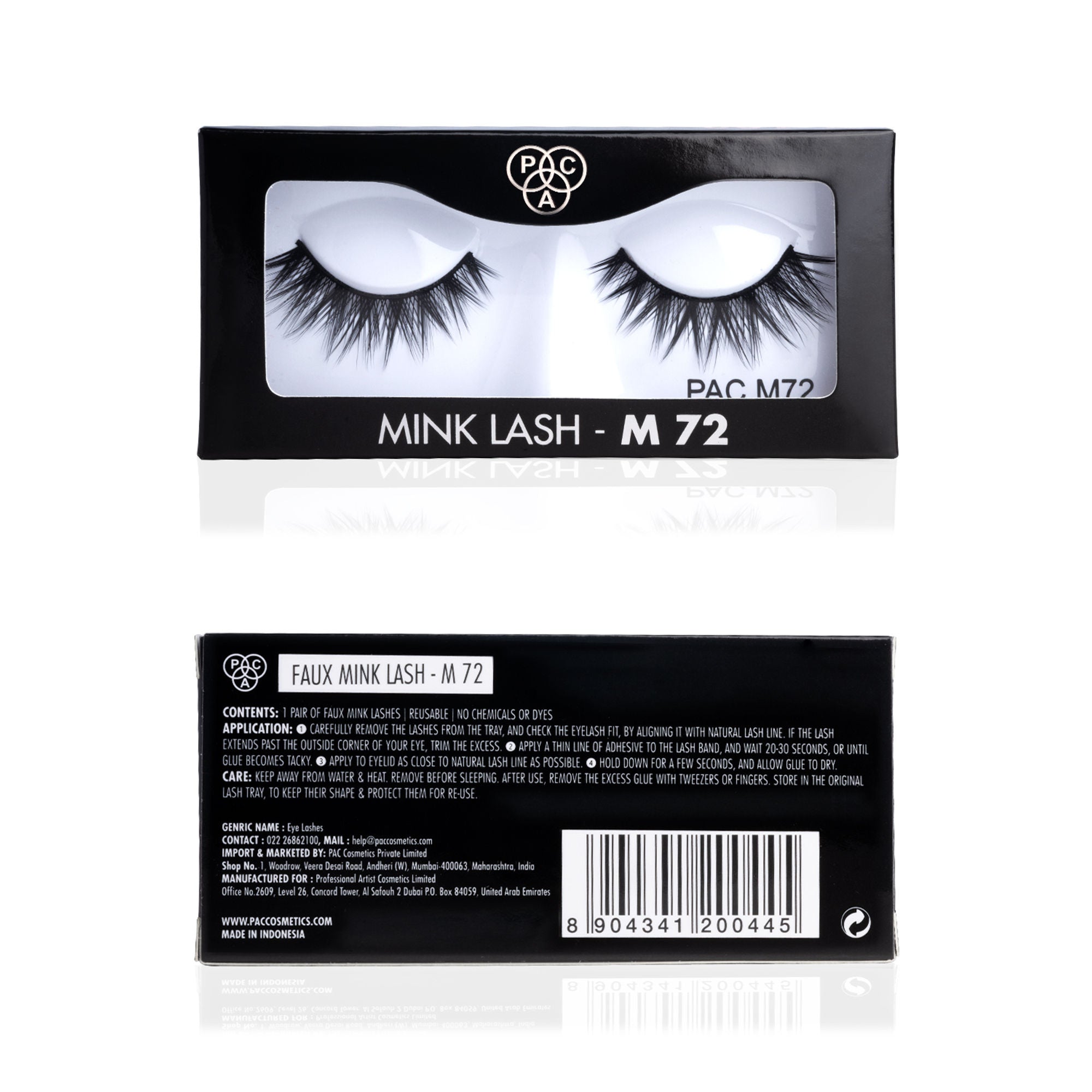 PAC Studio Faux Mink Lash - M72 | Grocsy