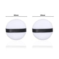 PAC Studio Medium Cotton Round Puff - White 2 Pc | Grocsy
