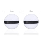 PAC Studio Medium Cotton Round Puff - White 2 Pc | Grocsy