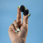 PAC Studio Mini Sponge Set Water Drop Olive Cut - Black | Grocsy