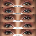 PAC Studio IRIS Premium Contact Lenses Mix - Comfortable Natural Looking, 1 Day Wear, Non-Irritating | Grocsy