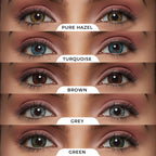 PAC Studio IRIS Premium Contact Lenses Mix - Comfortable Natural Looking, 1 Day Wear, Non-Irritating | Grocsy