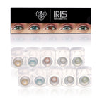 PAC Studio IRIS Premium Contact Lenses Mix - Comfortable Natural Looking, 1 Day Wear, Non-Irritating | Grocsy