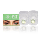 PAC Studio IRIS Premium Contact Lenses Green - Comfortable Natural Looking, 1 Day Wear, Non-Irritating | Grocsy