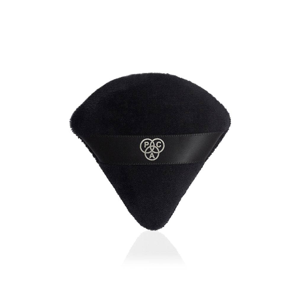 PAC Studio Pizza Puff Black - Small Size 99% Soft Natural Cotton, Less Product Wastage,Ideal for Under Eyes | Grocsy