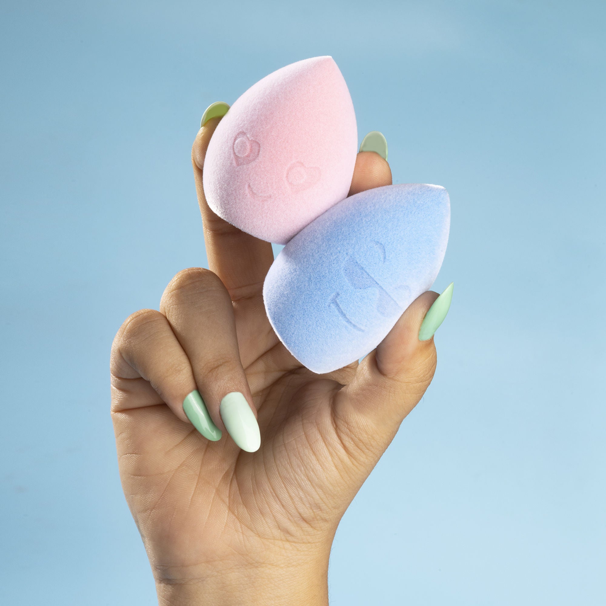 PAC Studio Mr & Mrs Bounce Microfiber Velvet Makeup Sponges | Grocsy