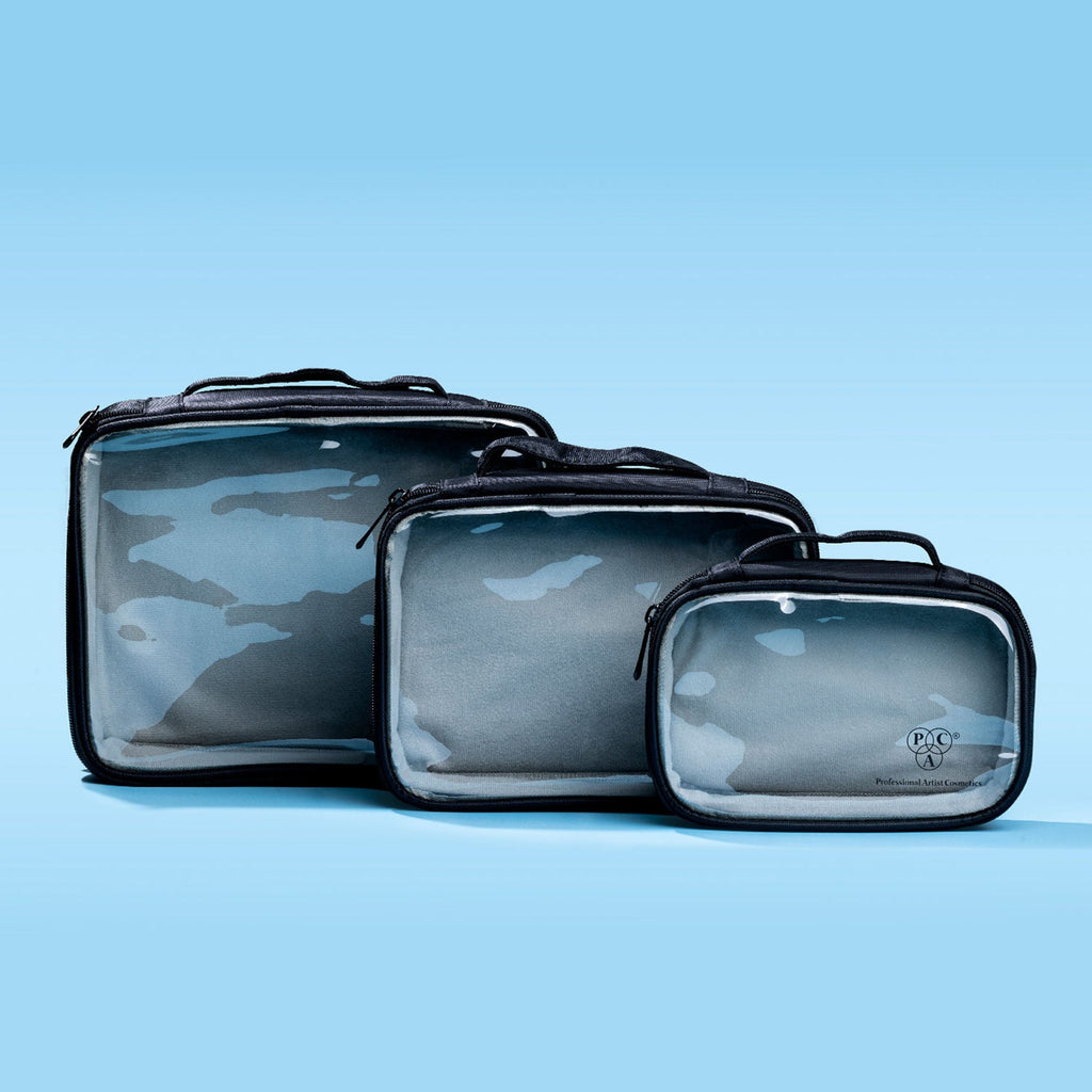 PAC Studio My Clear Makeup Pouch (set Of 3) | Grocsy