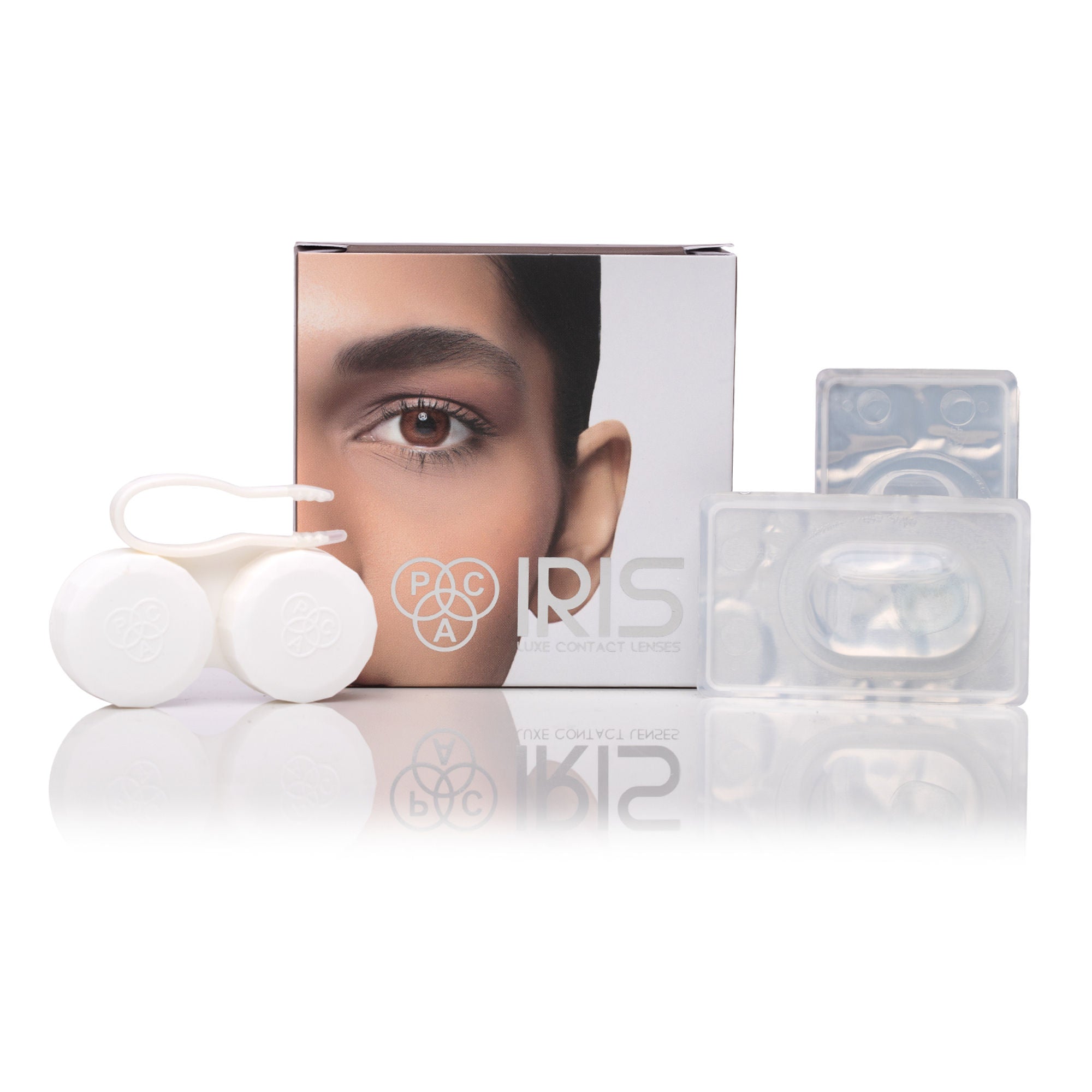 PAC Studio IRIS LUXE One Month Lenses - Amber | Grocsy