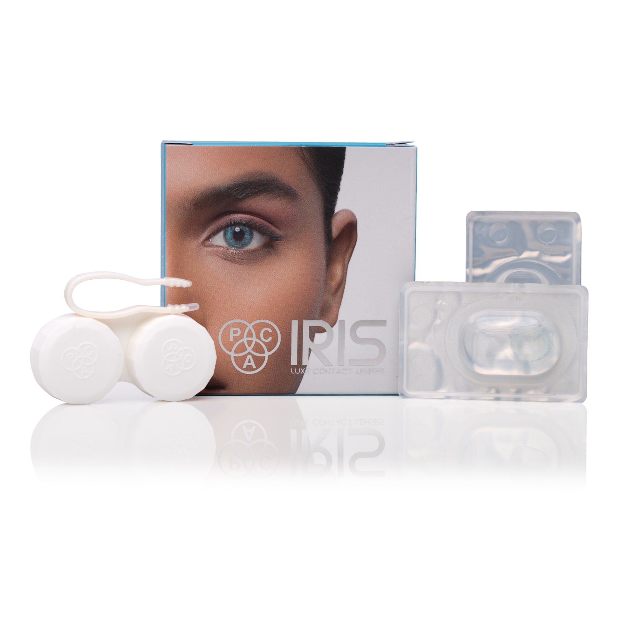 PAC Studio IRIS LUXE One Month Lenses - Pacific Opal | Grocsy