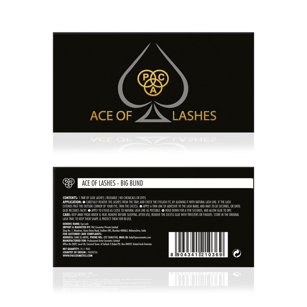 PAC Studio Ace Of Lashes - Big Blind | Grocsy