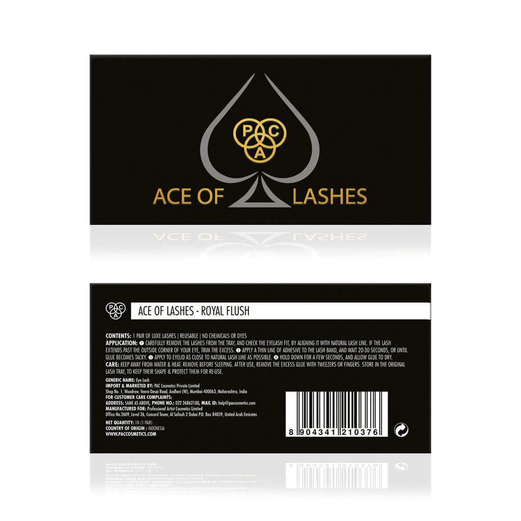 PAC Studio Ace Of Lashes - Royal Flush | Grocsy