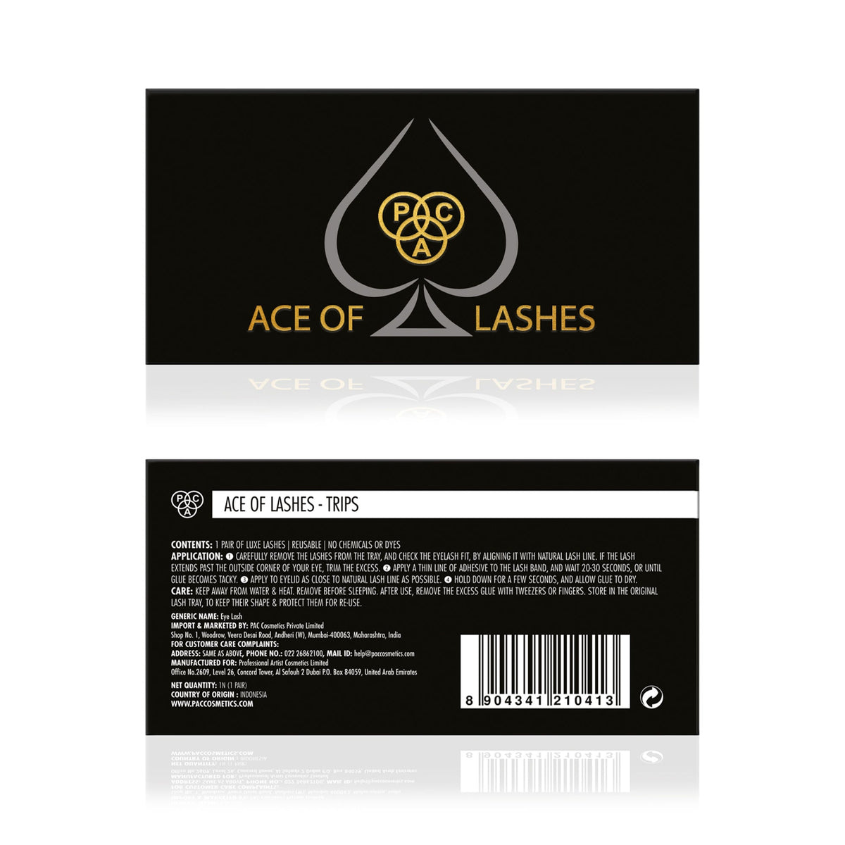 PAC Studio Ace Of Lashes - Trips | Grocsy