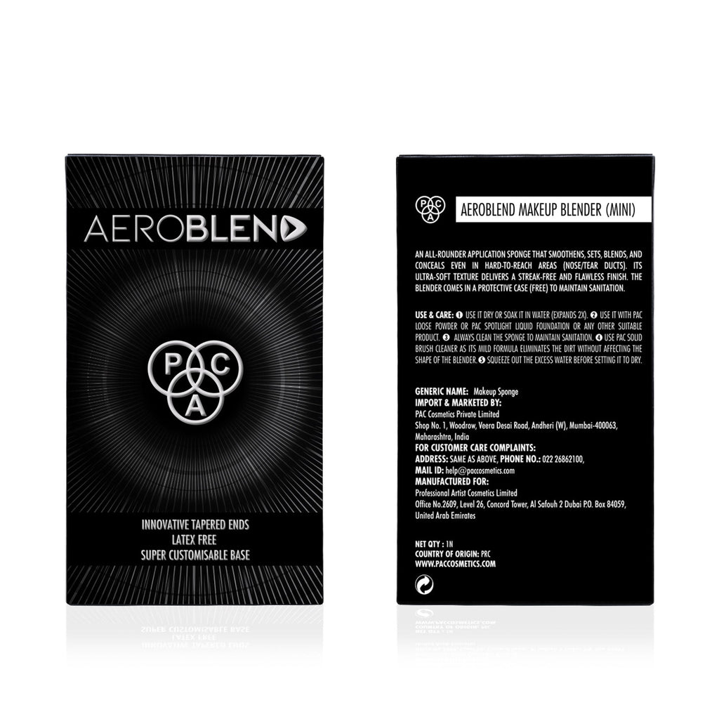 PAC Studio Aeroblend Makeup Blender Mini | Grocsy