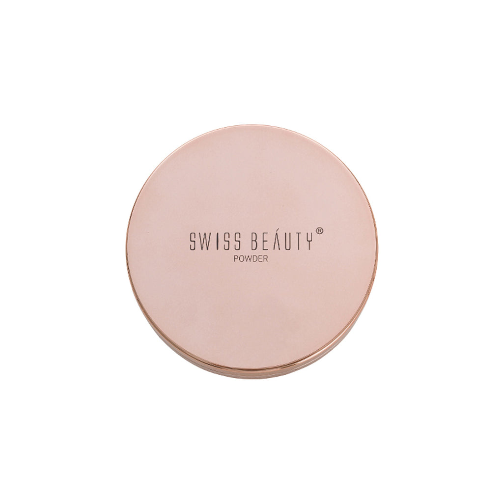 Swiss Beauty Silky & Smooth Oil Control Powder - 4 Natural Beige | Grocsy