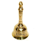 Uapan Brass Pooja Bell,Round, Gold | Grocsy