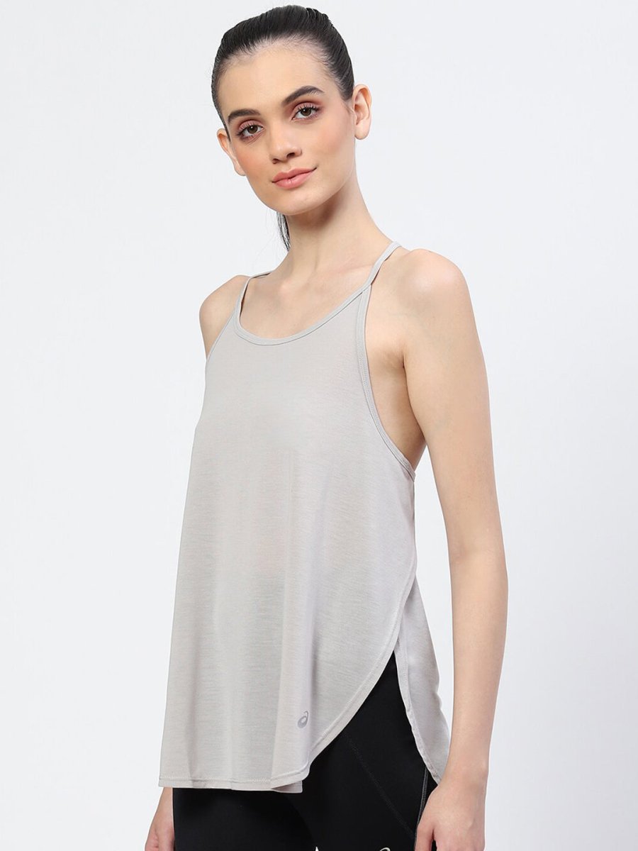 ASICS Women Slit Sleeveless Tshirt | Grocsy