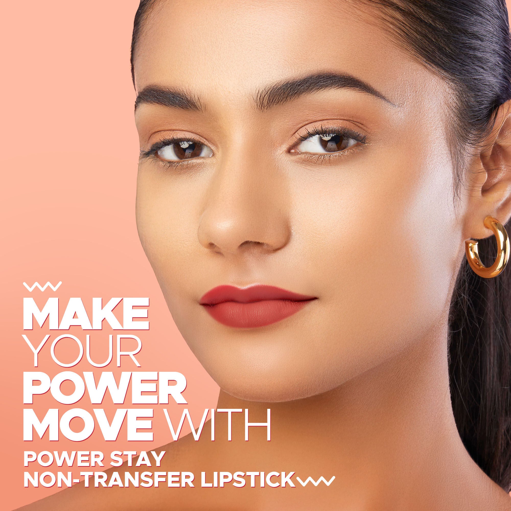 Hilary Rhoda Power Stay Non Transfer Lipstick - Rose Taupe 05 | Grocsy