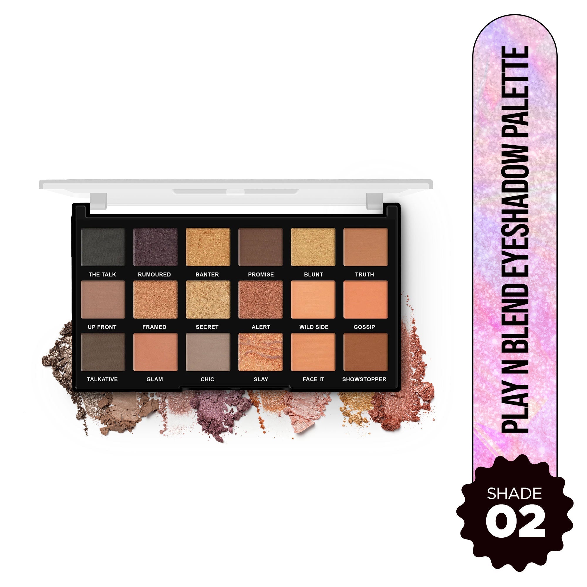 Hilary Rhoda Play N Blend Eyeshadow Palette - Iconic 02 | Grocsy