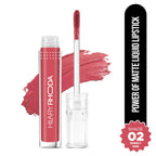 Hilary Rhoda Power Of Matte Liquid Lipstick - Barely Pink 02 | Grocsy