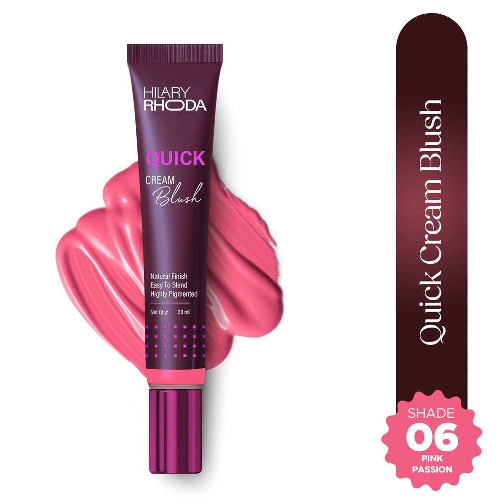 Hilary Rhoda Quick Cream Blush - Pink Passion 06 | Grocsy