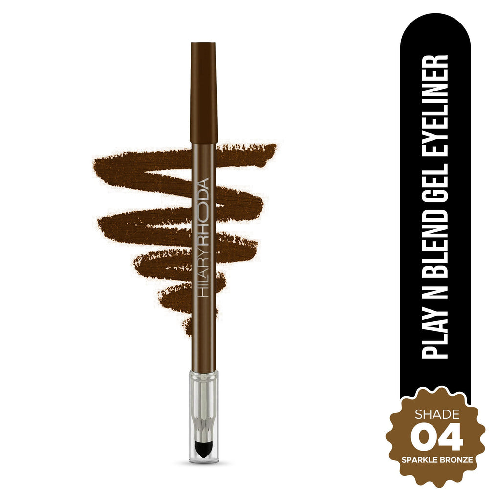 Hilary Rhoda Play N Blend Gel Eyeliner - Sparkle Bronze 04 | Grocsy