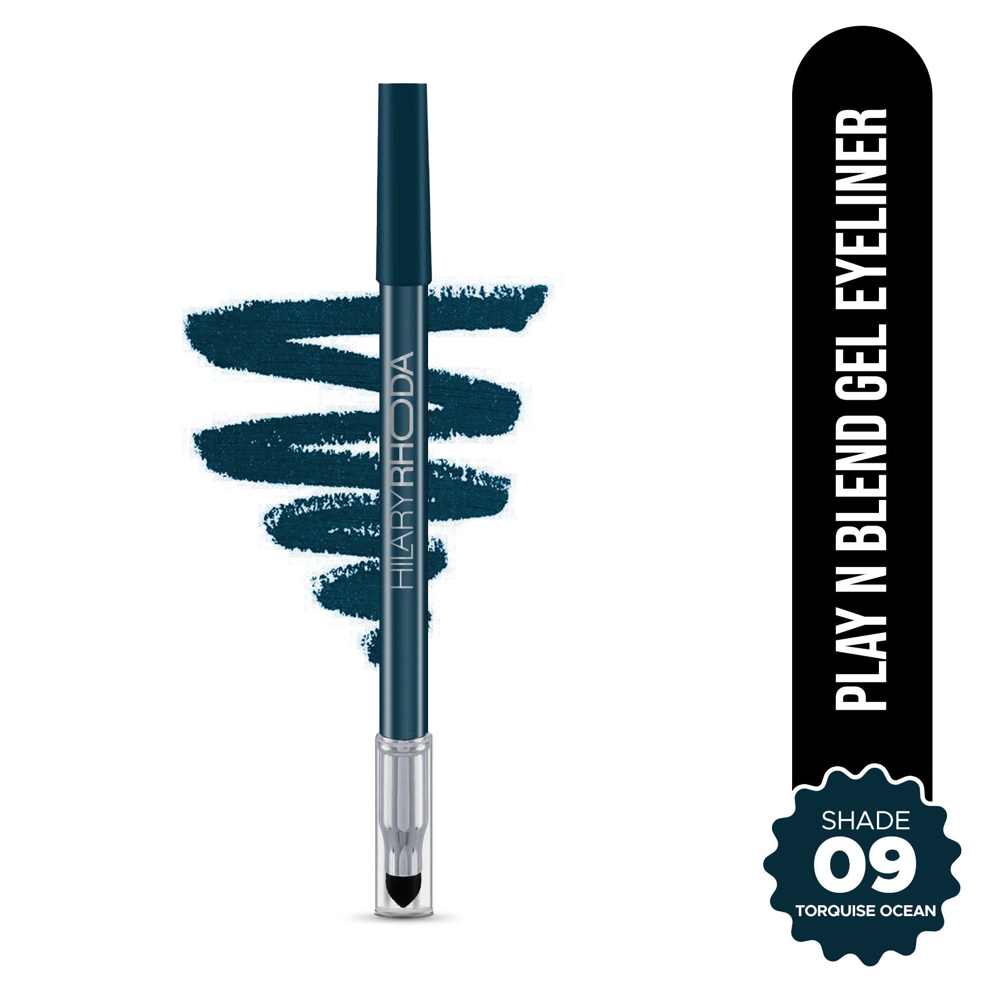Hilary Rhoda Play N Blend Gel Eyeliner - Turquoise Ocean 09 | Grocsy