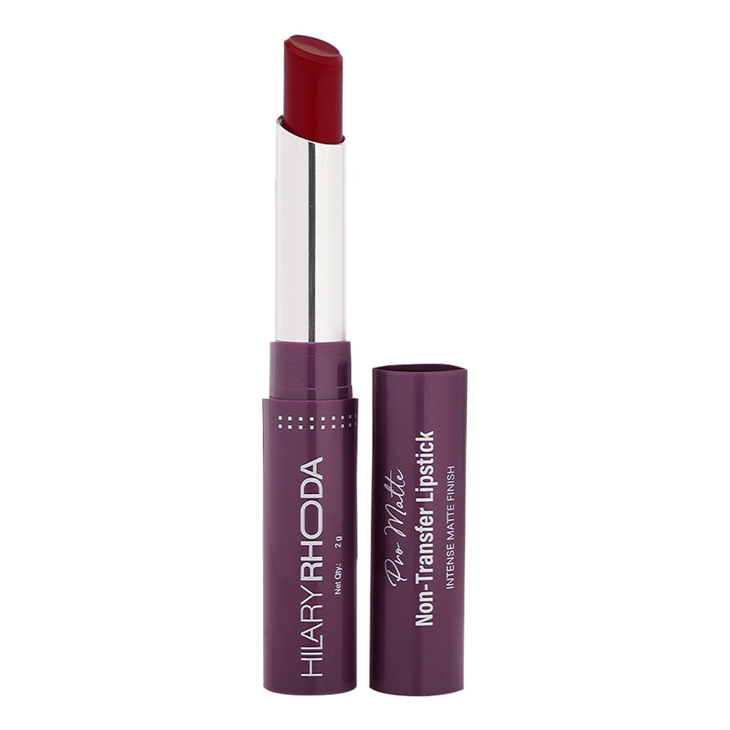 Hilary Rhoda Pro Matte Non-Transfer Waterproof Lipstick - Nude Peach 02 | Grocsy