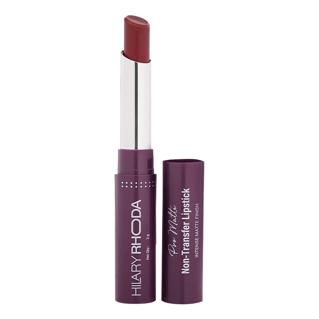 Hilary Rhoda Pro Matte Non-Transfer Waterproof Lipstick - Nude Pink 04 | Grocsy