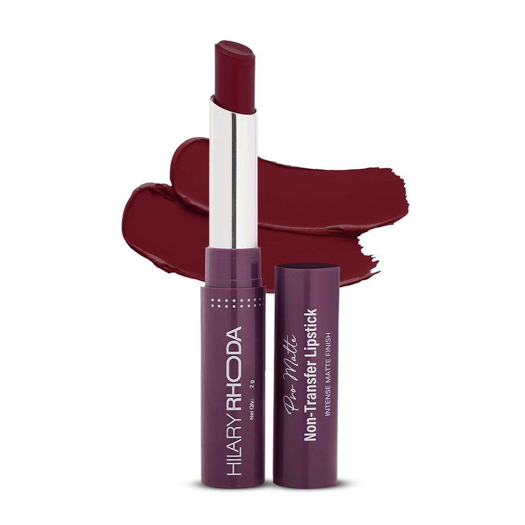 Hilary Rhoda Pro Matte Non-Transfer Waterproof Lipstick - Rose Petal 06 | Grocsy