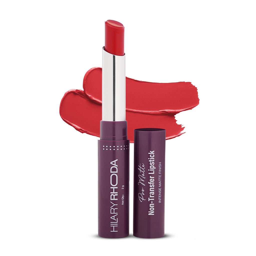 Hilary Rhoda Pro Matte Non-Transfer Waterproof Lipstick - Fuschia Fanatic 08 | Grocsy