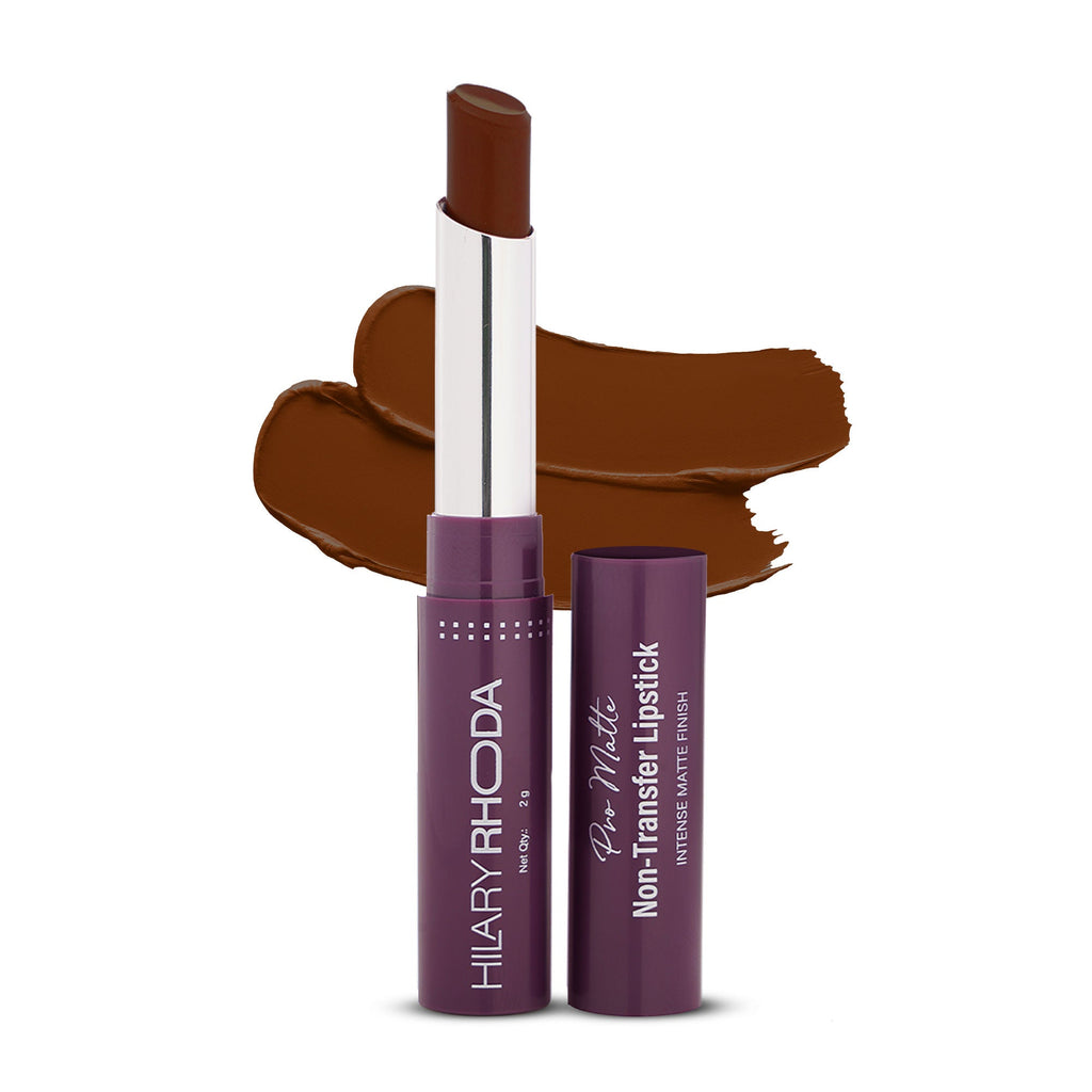 Hilary Rhoda Pro Matte Non-Transfer Waterproof Lipstick - Natural Coco 11 | Grocsy