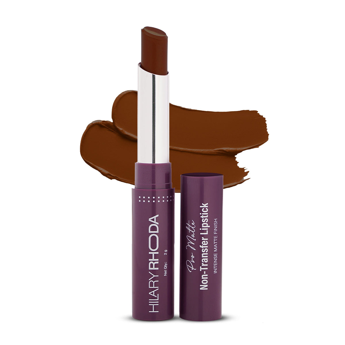 Hilary Rhoda Pro Matte Non-Transfer Waterproof Lipstick - Natural Coco 11 | Grocsy