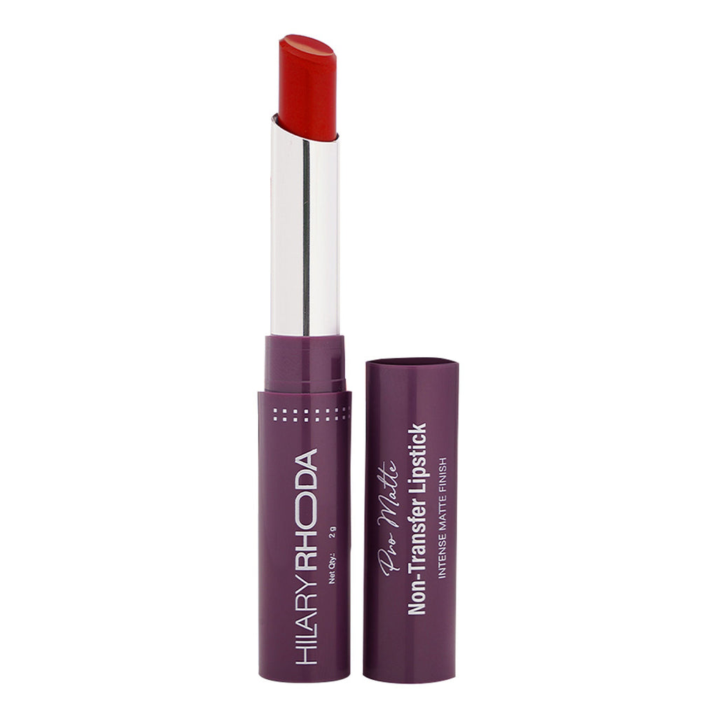 Hilary Rhoda Pro Matte Non-Transfer Waterproof Lipstick - Red Blooming 21 | Grocsy