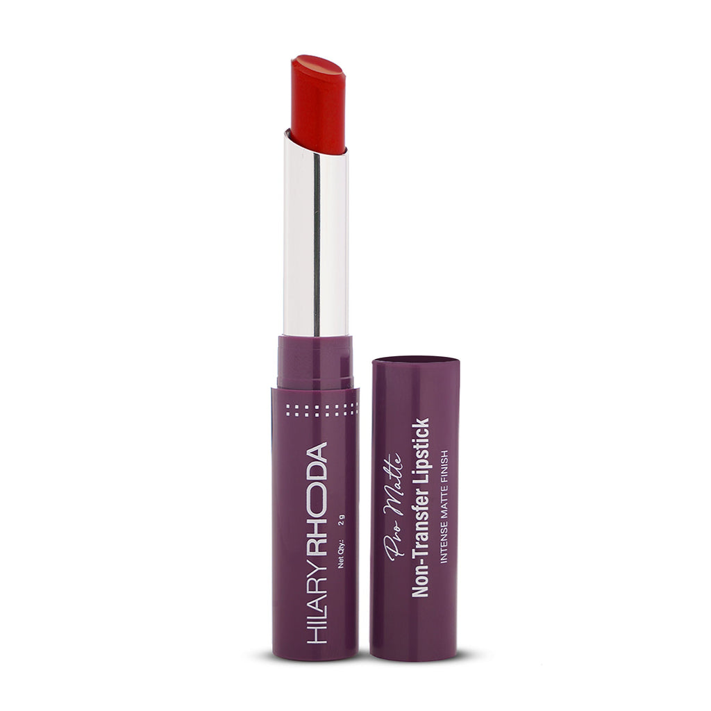 Hilary Rhoda Pro Matte Non-Transfer Waterproof Lipstick - Red Blooming 21 | Grocsy