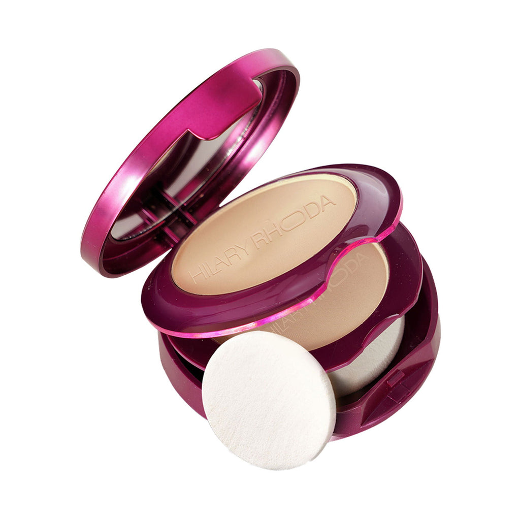 Hilary Rhoda HD High-Definition Matte Pressed Powder - Natural 02 | Grocsy