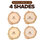 Hilary Rhoda HD High-Definition Matte Pressed Powder - Natural 02 | Grocsy