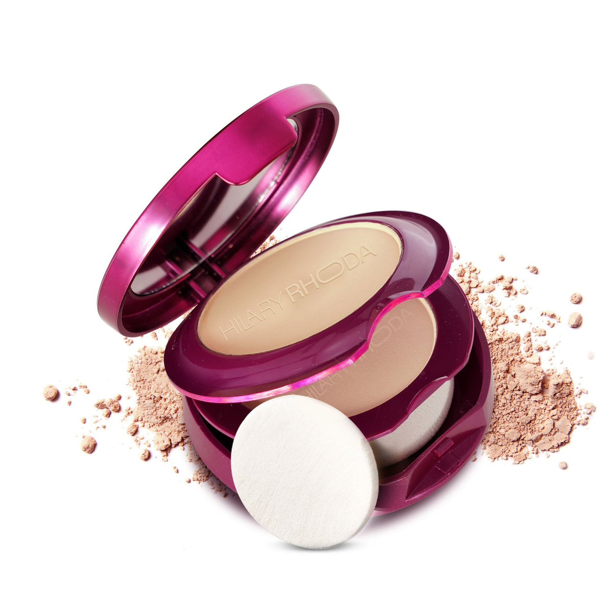 Hilary Rhoda HD High-Definition Matte Pressed Powder - Natural 02 | Grocsy