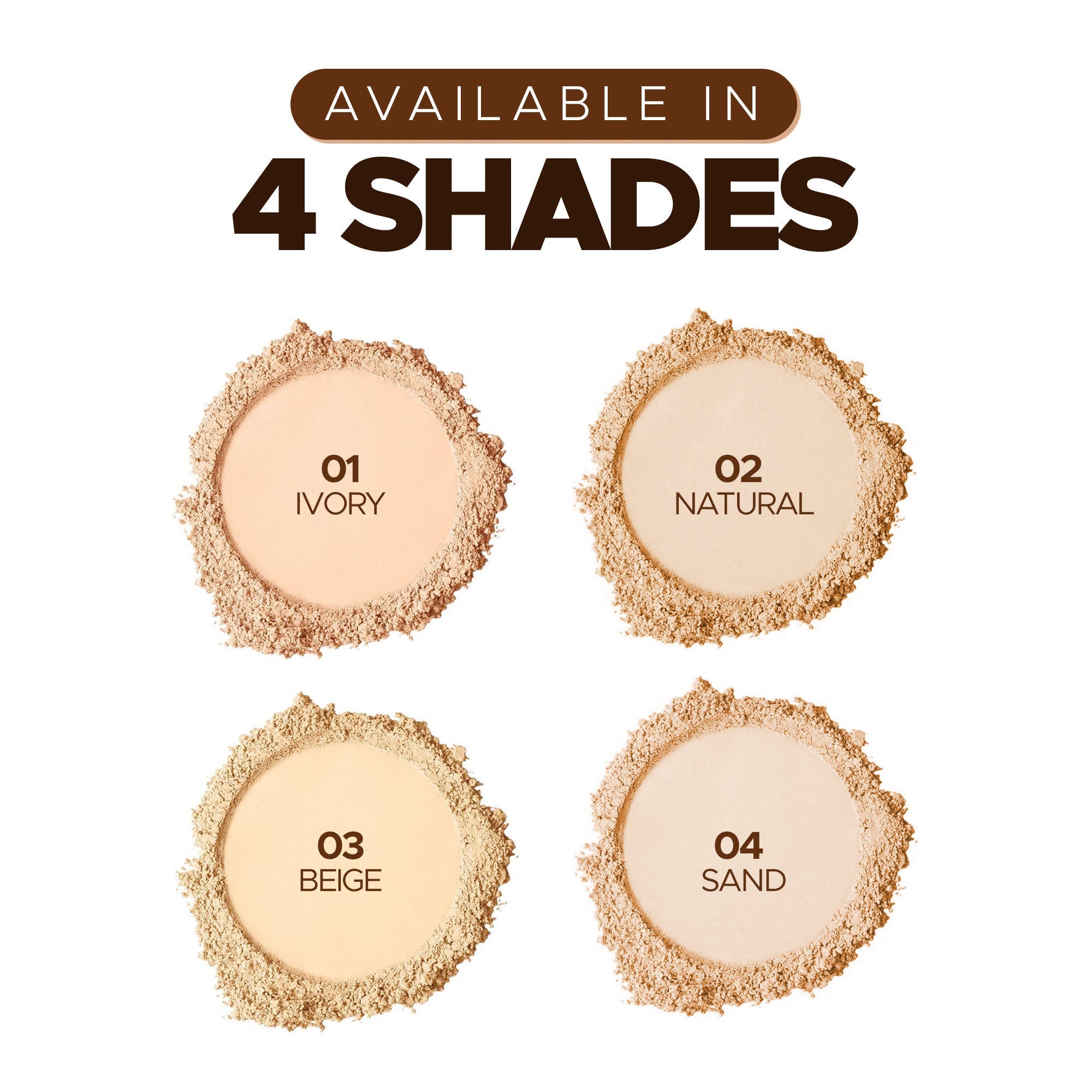 Hilary Rhoda HD High-Definition Matte Pressed Powder - Buff Beige 03 | Grocsy