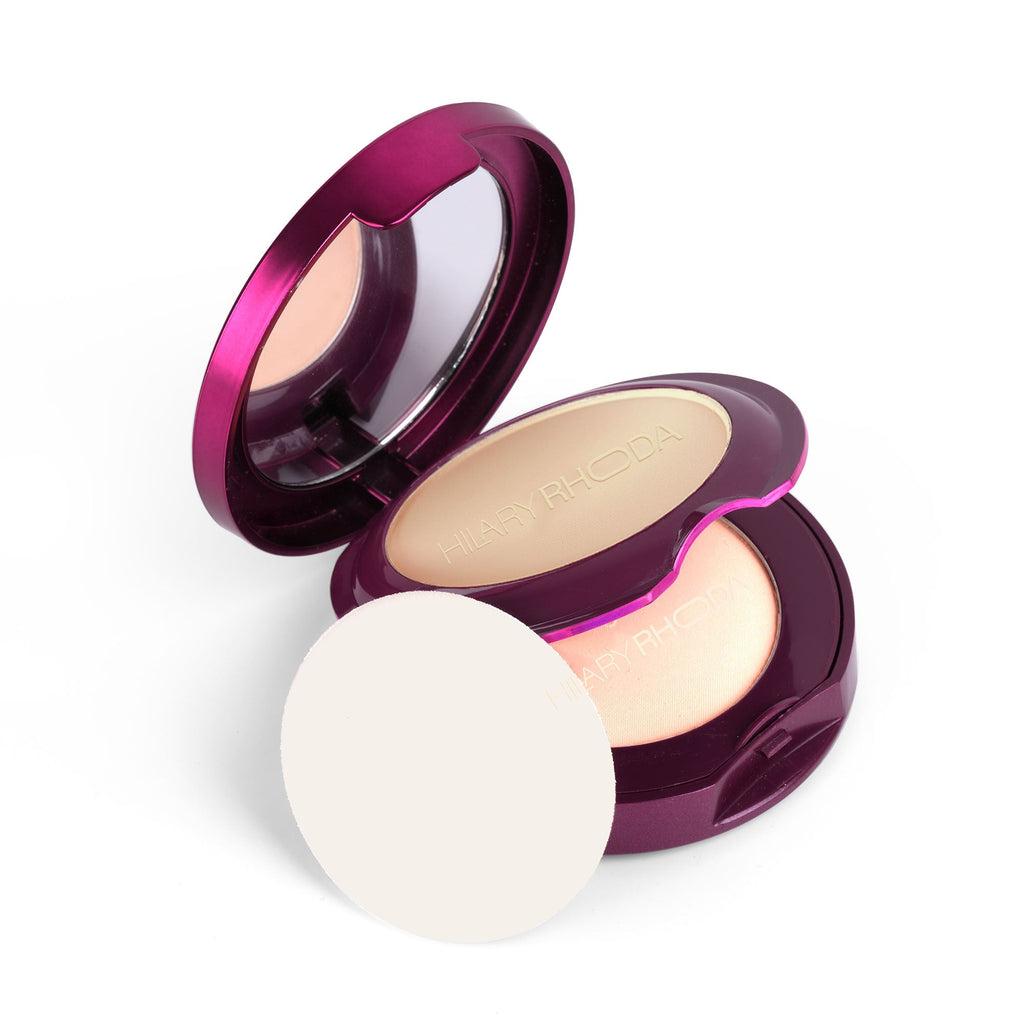 Hilary Rhoda HD High-Definition Matte Pressed Powder - Buff Beige 03 | Grocsy