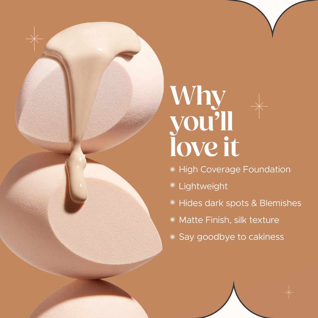 Hilary Rhoda Liquid High Definition Matte Foundation - Nude Beige 04 | Grocsy