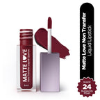 Hilary Rhoda Matte Love Non Transfer Liquid Lipstick - Burgandy Flush 24 | Grocsy