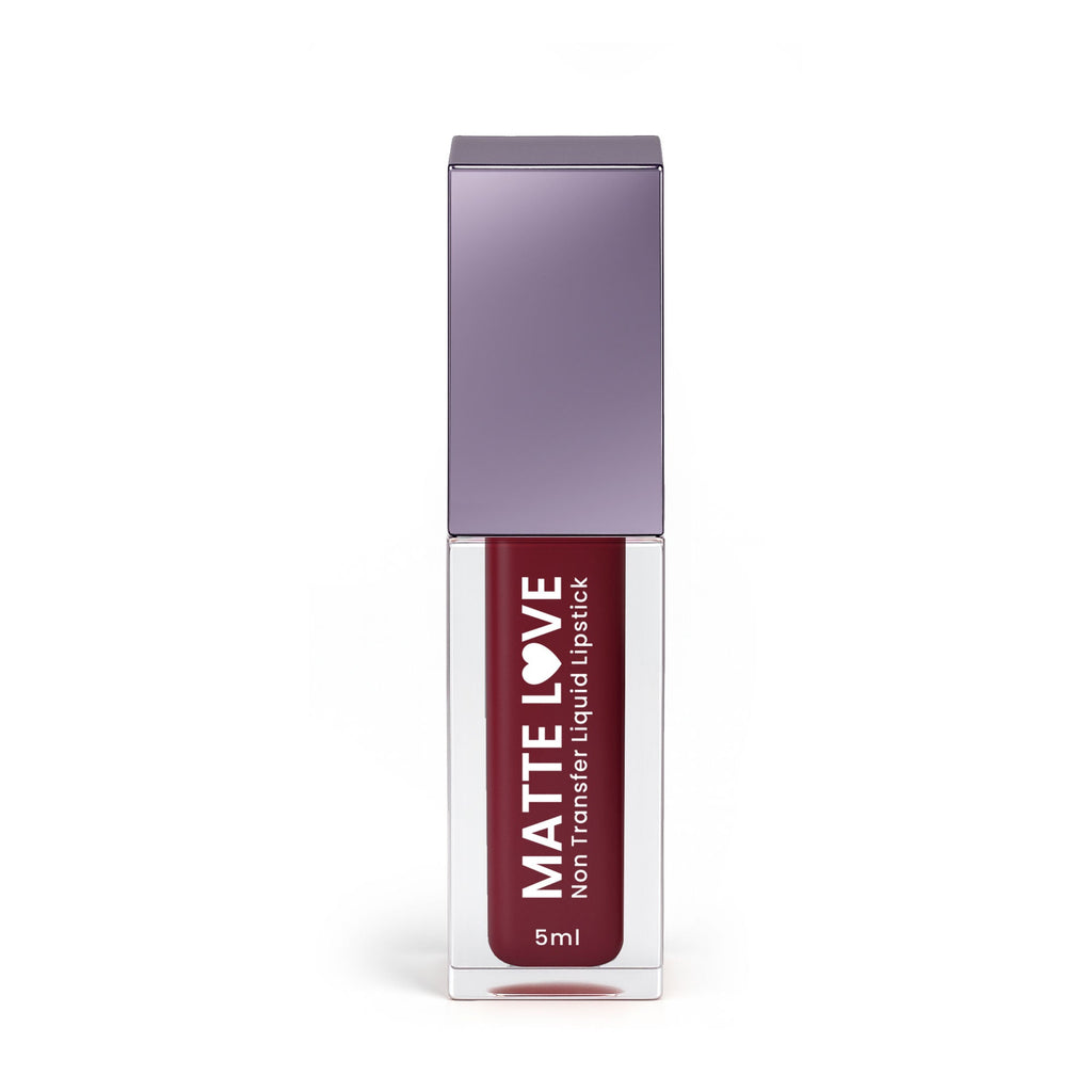 Hilary Rhoda Matte Love Non Transfer Liquid Lipstick - Burgandy Flush 24 | Grocsy