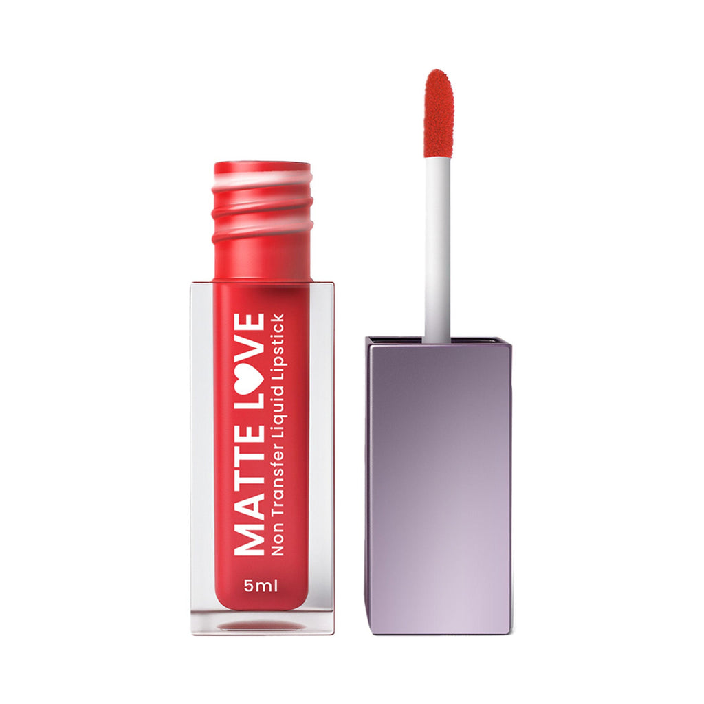 Hilary Rhoda Matte Love Non Transfer Liquid Lipstick - Madly Red 21 | Grocsy