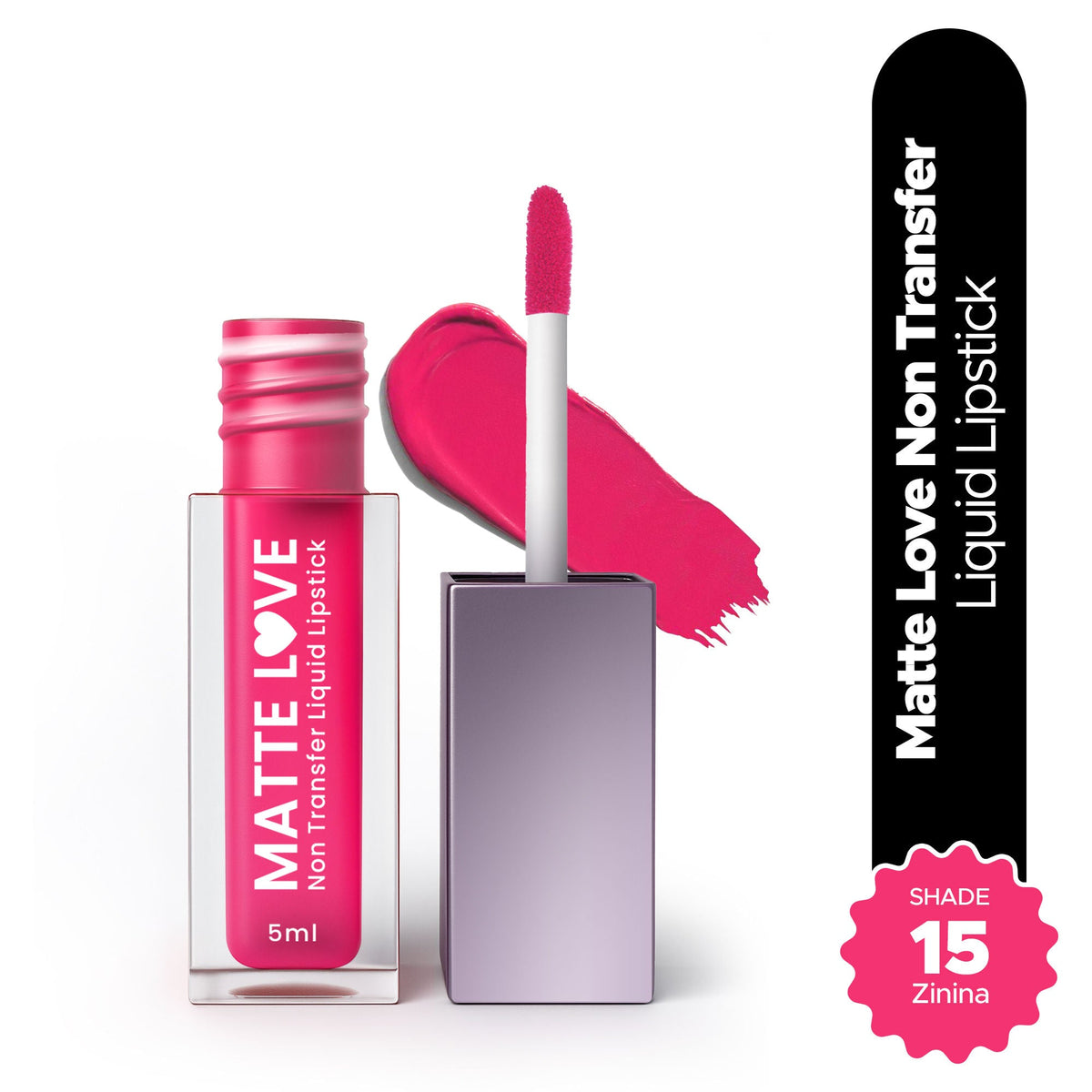 Hilary Rhoda Matte Love Non Transfer Liquid Lipstick - Zinina 15 | Grocsy