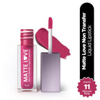 Hilary Rhoda Matte Love Non Transfer Liquid Lipstick - Mouve Pink 11 | Grocsy
