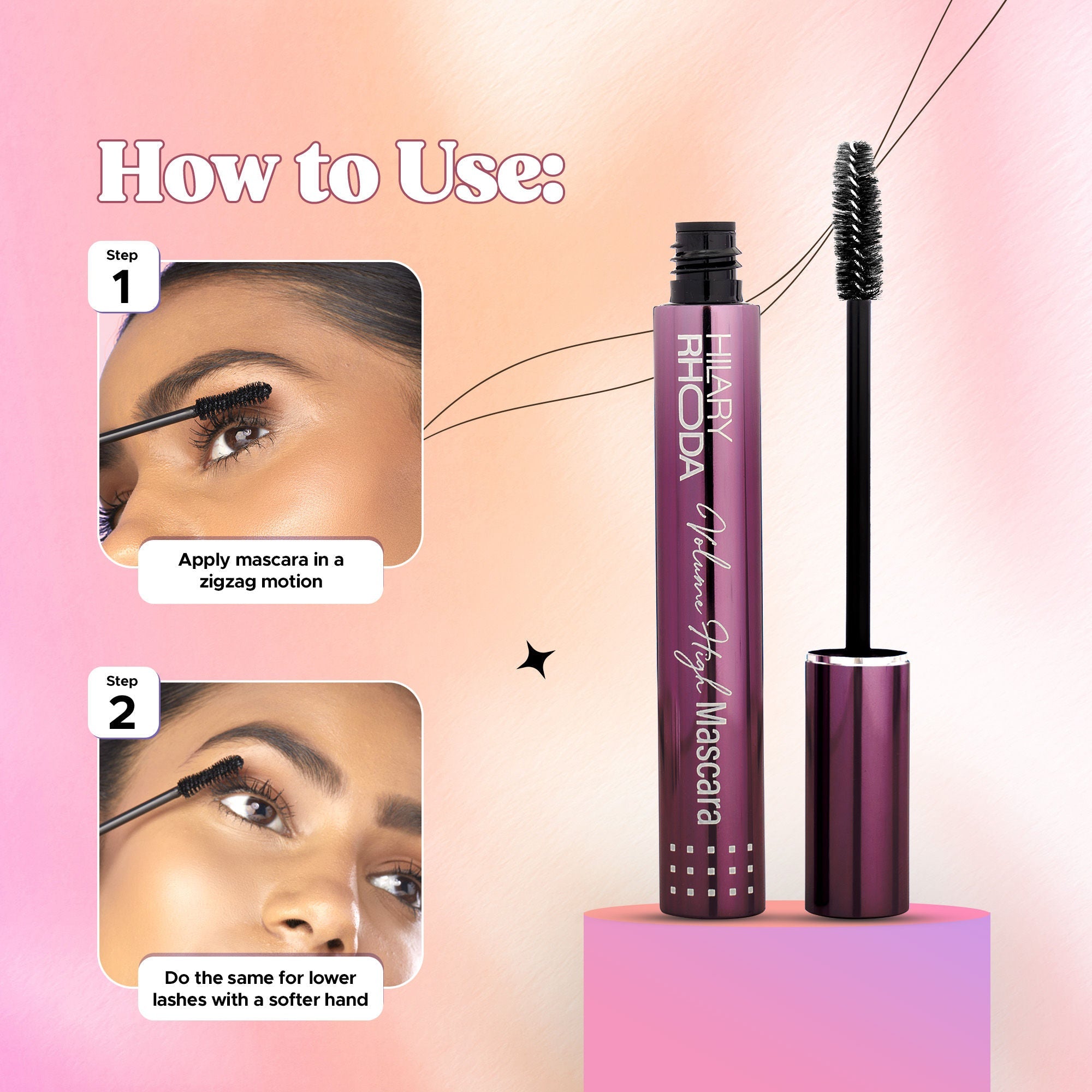 Hilary Rhoda Volume High Mascara | Grocsy