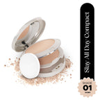 Hilary Rhoda Slay All Day Matte Compact - Ivory 01 | Grocsy