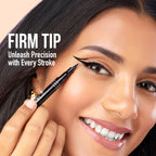 Hilary Rhoda Deep Black Sketch Waterproof Eyeliner | Grocsy