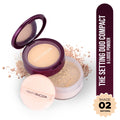 Hilary Rhoda The Setting Duo Matte Compact Powder - Natural 02 | Grocsy